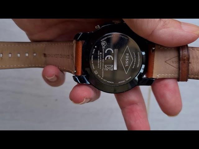 Fossil Q Grant Luggage FTW1147 Hybrid Smartwatch