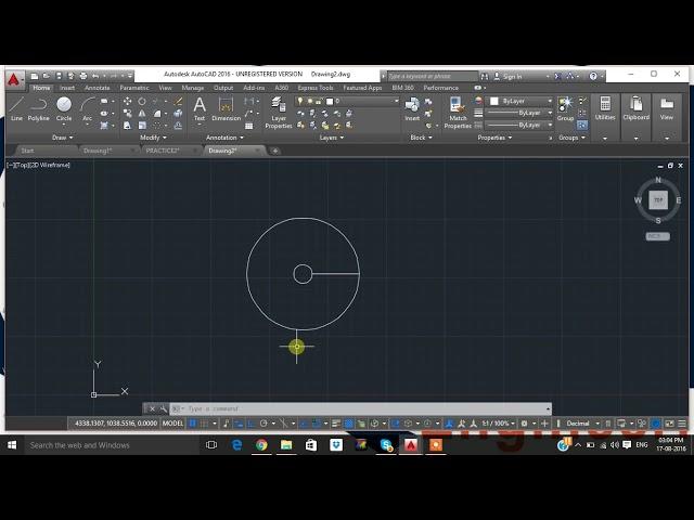 how to draw spiral stairs in AutoCAD