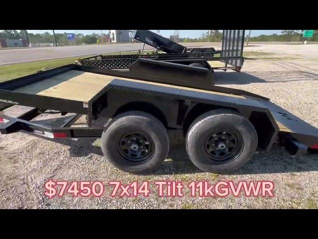 2024 Cam Superline Tilt 7 x 14  - 11k GVWR