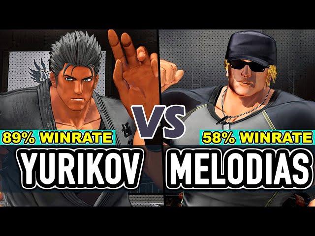 KOF XV ▰ YURIKOV (Ryo/Isla/Meitenkun) vs MELODIAS (Clark/Geese/Ralf)