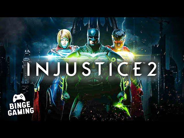 Injustice 2 All Cutscenes Game Movie (4K ULTRA HD)