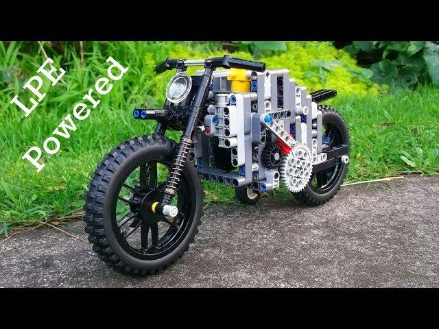 Lego Technic Pneumatic Powered Motorbike - MOC