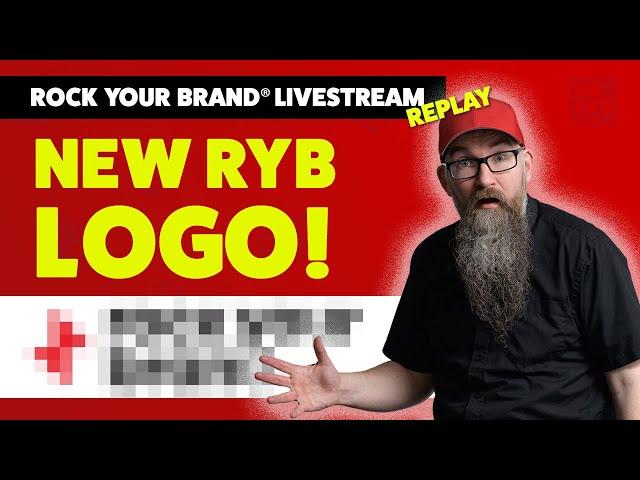 Logo reviews & critique PLUS revealing the new Rock Your Brand Logo Design and Discord Community! 