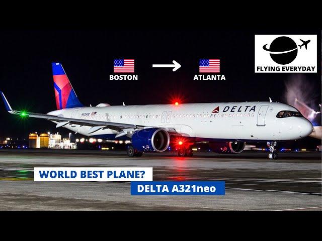 TRIP REPORT | DELTA AIRLINES A321NEO | ECONOMY | BOSTON (BOS) - ATLANTA (ATL)