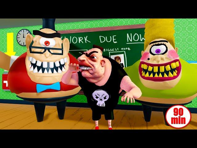 The Worst Teachers: Roblox Story Compilation (90min)