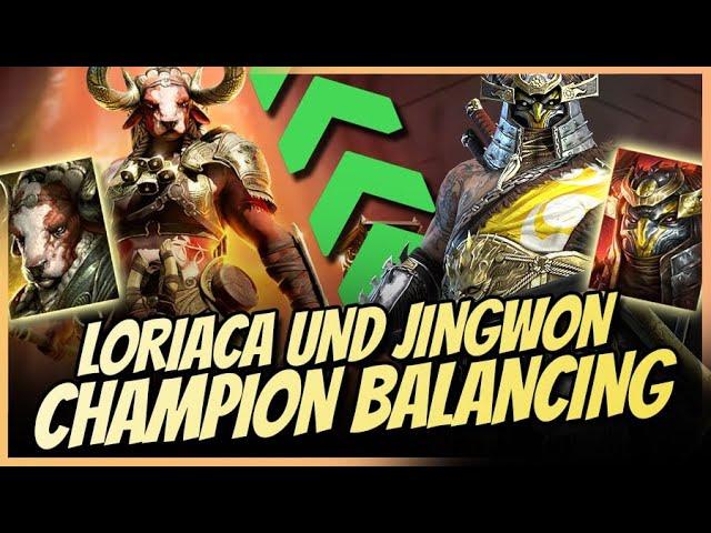 Raid: Shadow Legends | Loriaca und Jingwon Champion Rebalancing