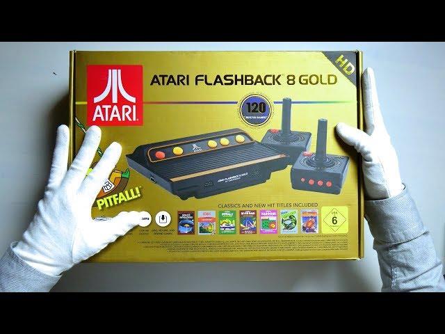 Atari Flashback 8 Gold Unboxing (Atari 2600 Retro HDMI Console)