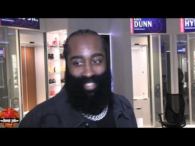 James Harden On Kawhi Being The #1 Option & Adjusting To Him Once He Returns. HoopJab NBA