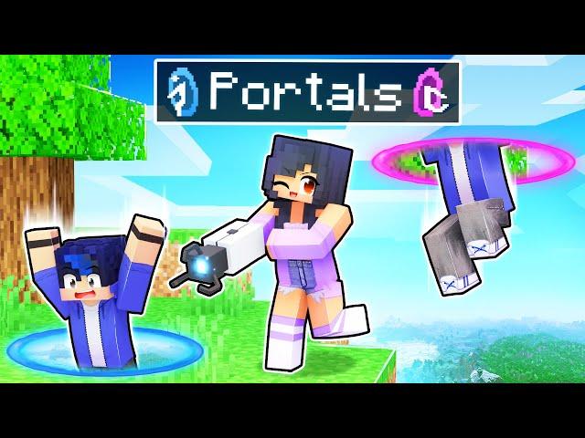 Using PORTALS To Trick My Friends In Minecraft!