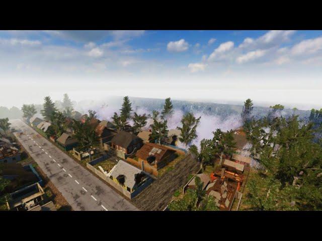 Most Realistic Tsunami vs Abandoned Town Destruction!  Teardown