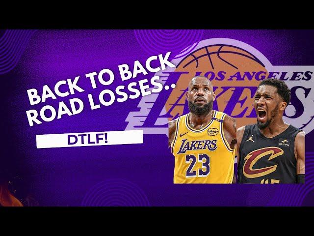 LAKERS DISAPPOINT AGAIN ON THE ROAD.... DROP 2 IN A ROW.