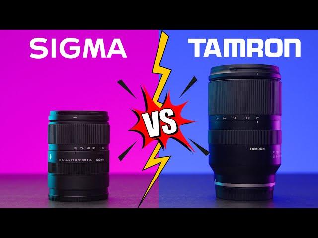 Лучший Зум Объектив для кроп камер Sony | Sigma 18-50mm f2.8 VS Tamron 17-70mm f2.8 VC