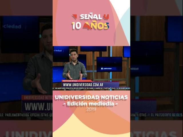 Unidiversidad noticias  - Edición mediodía (2019) #señalu  #uncuyo #universidadpúblicaygratuita #tv