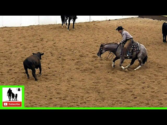 Cutting Horses Class 5-6 Final - 2020 Metallic Cat West Texas Futurity