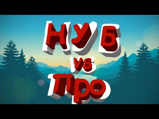 НУБ VS ПРО