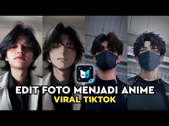 Cara Edit Foto Jadi Anime Di Face Play || Edit Foto Jadi Anime Trend Tiktok