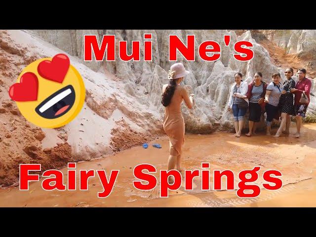 Fairy springs Vietnam, come and see the colored sands