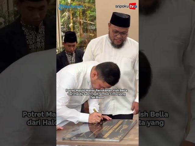 Potret Masjid Mahar Pernikahan Irish Bella dari Haldy Sabri, Jadi Simbol Cinta yang Tak Biasa