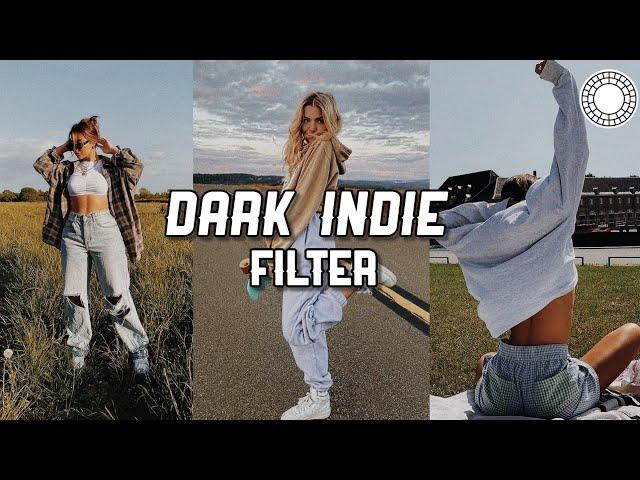 Dark Indie Filter | how to edit dark indie filter | vsco tutorial 2020