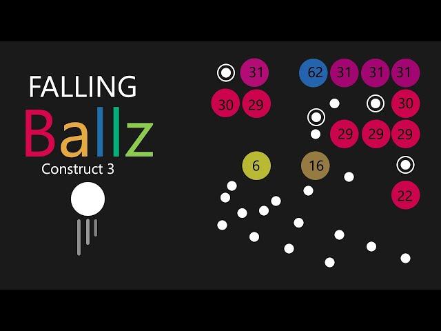 Construct 3 Tutorial Falling Ballz