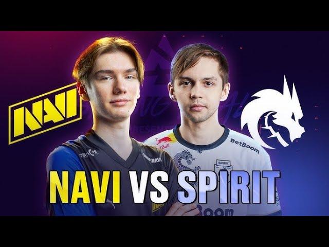 НАВИ УНИЧТОЖАЮТ СПИРИТ НА ДАСТЕ/ NAVI VS SPIRIT/ 1-КАРТА #navi #spirit