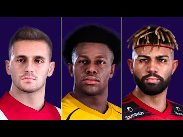 eFootball PES 2021 Season Update - All the faces of Data Pack 4.00 ~ DLC 4.0