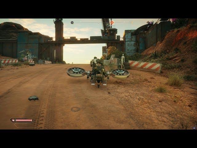 [PC] [57] RAGE 2 - Дорожный барьер: Дорожный блок на холме