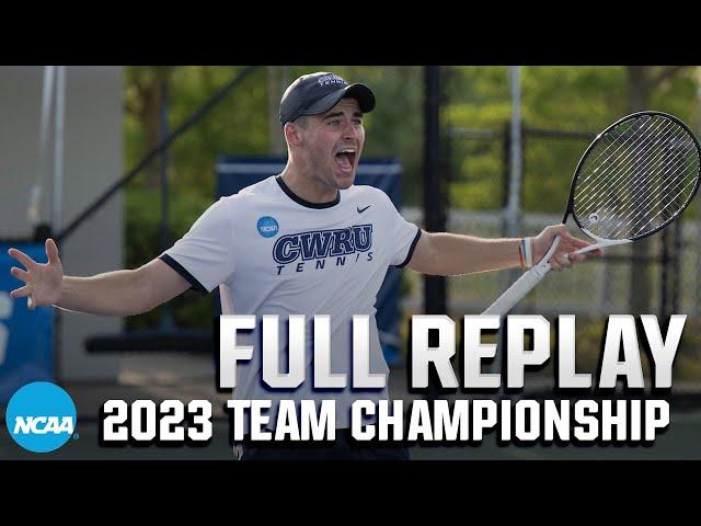 Case Western Reserve vs. Tufts: 2023 NCAA DIII men's tennis team finals | FULL REPLAY