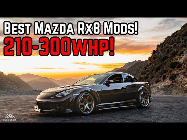 The 9 Best Mazda RX-8 Performance Mods (300WHP+)