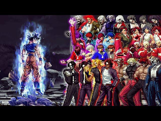 [KOF Mugen] Son Goku Vs 32 Ultimate KOF Team | 1 Vs 16