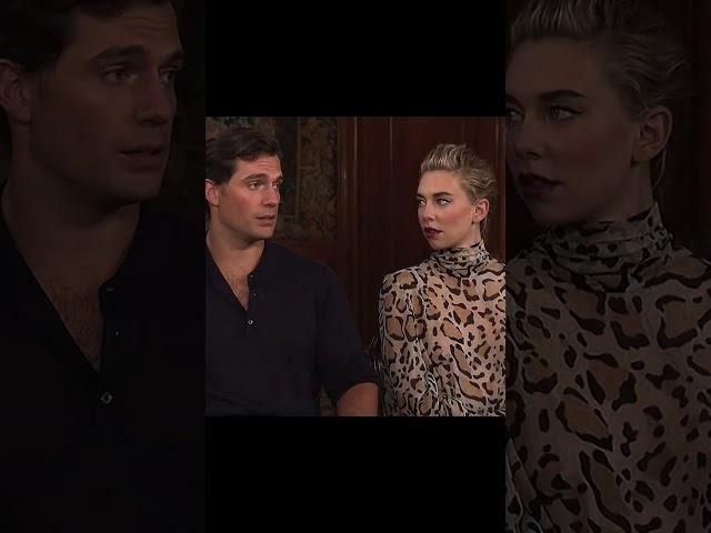 HENRY CAVILL DEJA EN SHOW a VANESSA KIRBY ️