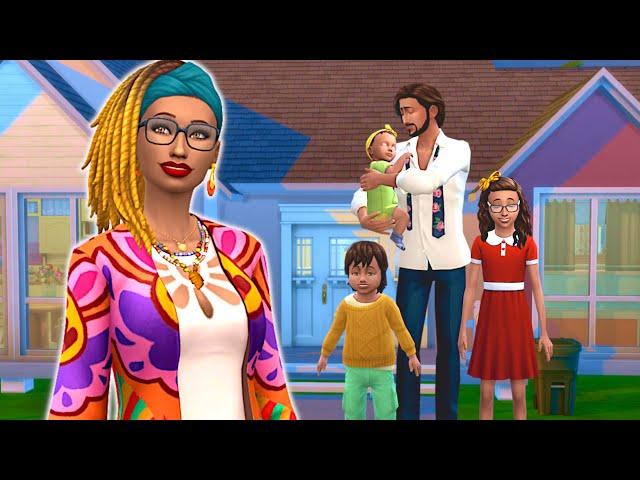 Can I keep my sims family happy by controlling only 1 sim? // Sims 4 family challenge