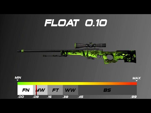 CSGO AWP | Containment Breach - Skin wear/float