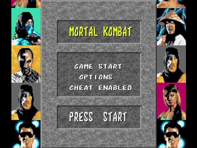 Mortal Kombat (1992) Sega Mega Drive, Cheat