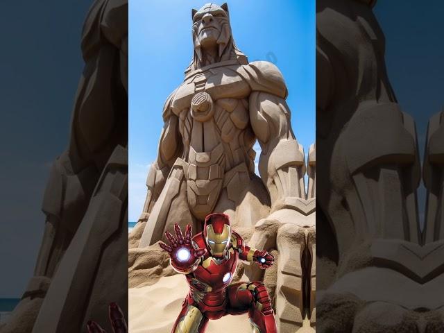 avengers but sand lion version sings simpapa polyubila #shorts