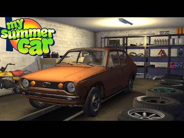 My Summer Car ▶  Замена Радиатора | Подготовка к Техосмотру #4