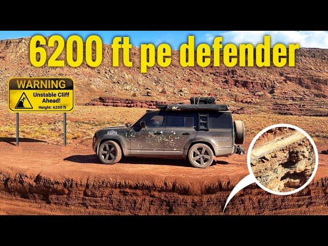 6200 feet pe Defender | Utah Vibes | Aryan and the Rover Vlogs