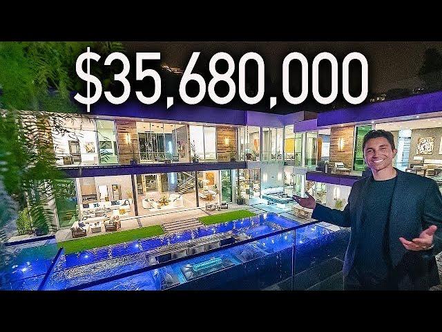 Touring a $35m Bel Air Mega Mansion with an INSANE Backyard!
