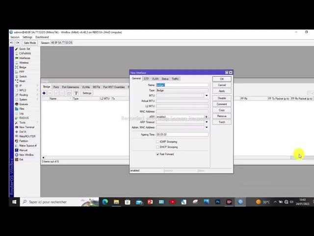 Configuration Du Mikrotik pour Le WiFi-zone (partie1/2)