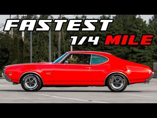 10 QUICKEST MUSCLE CARS Of The 1960s