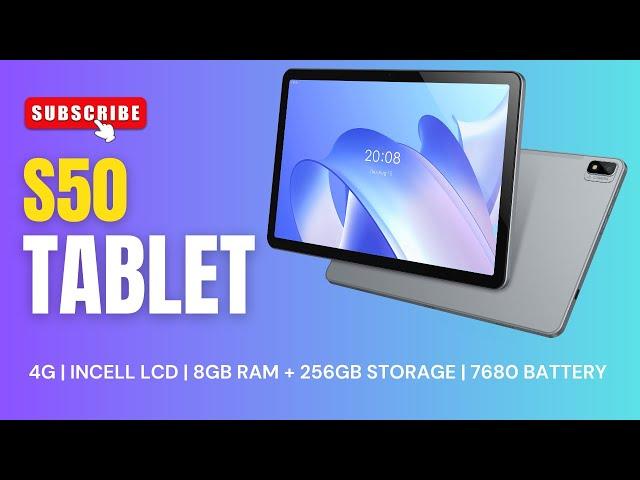 G-Tab S50 - 2K Incell LCD High End Tablet