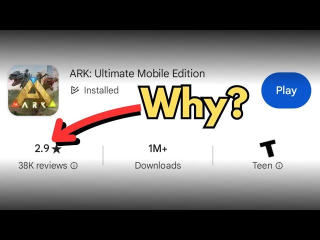 Why Does ARK: Ultimate Survival Edition Have a 3-Star Rating? Explained!