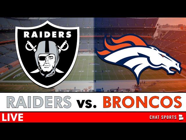 Raiders vs. Broncos Live Stream Scoreboard, Free Watch Party, Highlights & Stats | NFL Week 5