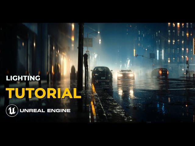 Creating a photorealistic rain scene in Unreal Engine | lumen tutorial