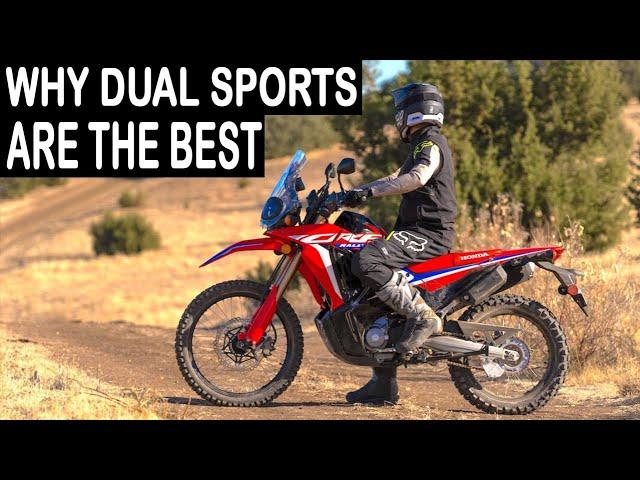 Why I'll Never Buy a Road Bike Again - Dual Sports Are The Best