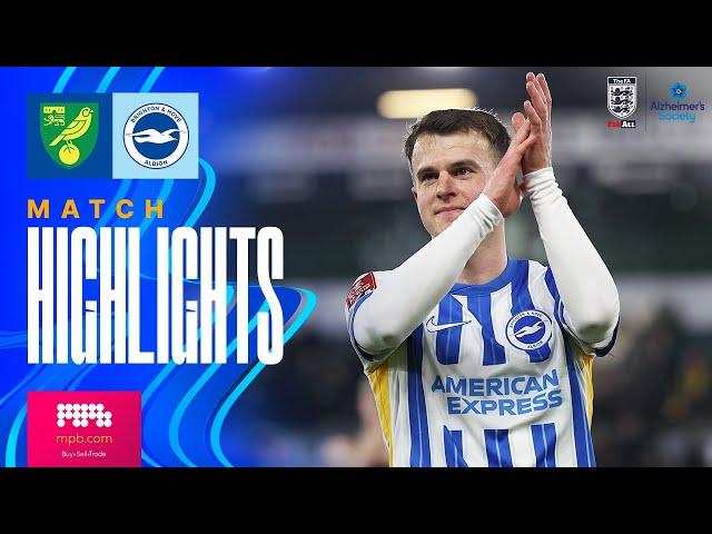 HIGHLIGHTS | Norwich v Brighton | FA Cup