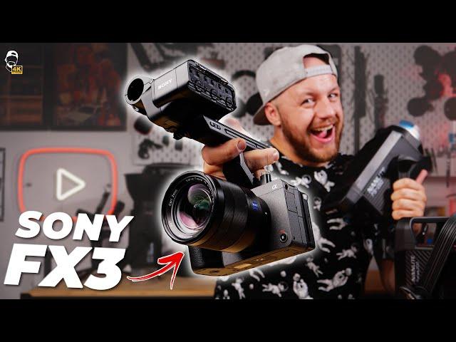  MÁM NOVOU KAMERU! Unboxing Sony Alpha FX-3 & Nanlite Forza do Studia! | WR Studio [4K]