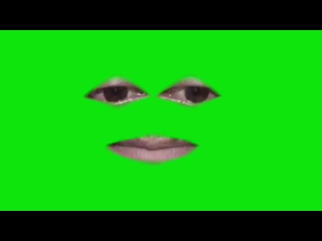 Eyes and mouth talking Green screen || Face build with Screen free of Use