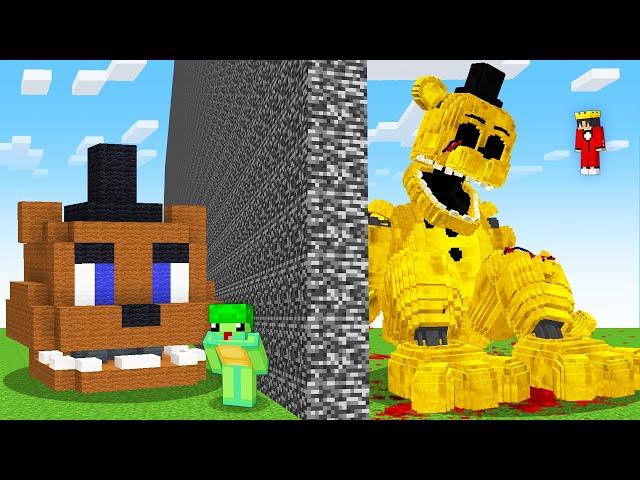 I Cheated with FNAF in Minecraft Build Battle