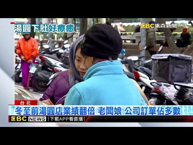 天冷「冬至儀式感」提前過！ 萬華81年湯圓老店生意旺@newsebc